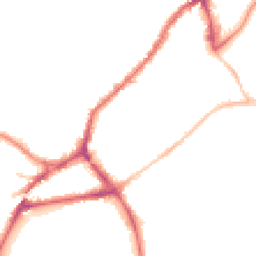 Night-time road noise heatmap for BS3 3PP