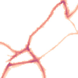 Night-time road noise heatmap for BS3 3PS
