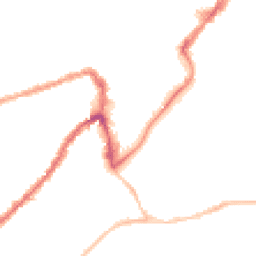 Night-time road noise heatmap for BS3 4BF