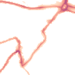 Night-time road noise heatmap for BS3 4DG