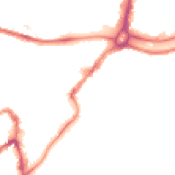 Night-time road noise heatmap for BS3 4DY