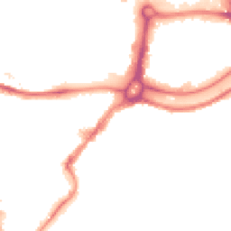 Night-time road noise heatmap for BS3 4HR