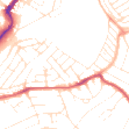 Daytime road noise heatmap for BS3 4QH