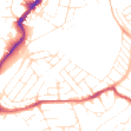 Daytime road noise heatmap for BS3 4QL