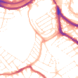 Daytime road noise heatmap for BS3 4SE