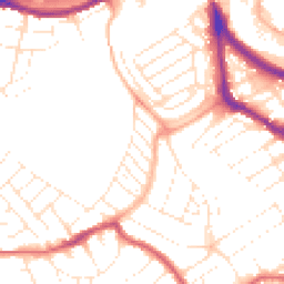 Daytime road noise heatmap for BS3 4SQ