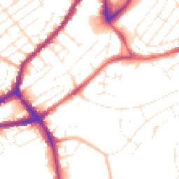 Daytime road noise heatmap for BS3 5NF