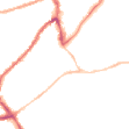 Night-time road noise heatmap for BS3 5PB