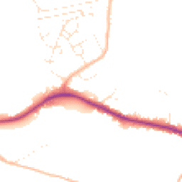 Daytime road noise heatmap for BS30 5AF