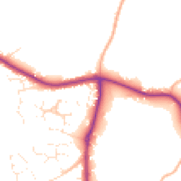 Daytime road noise heatmap for BS30 5HU