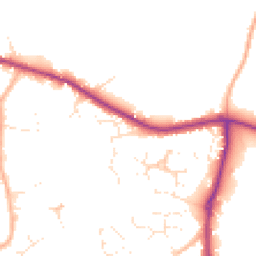 Daytime road noise heatmap for BS30 5HX
