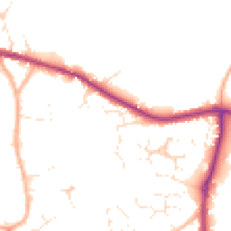 Daytime road noise heatmap for BS30 5HY