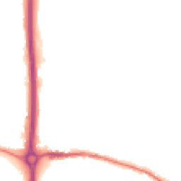 Night-time road noise heatmap for BS30 5JA