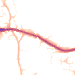 Daytime road noise heatmap for BS30 5JB