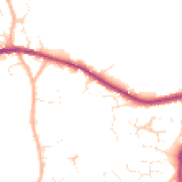 Daytime road noise heatmap for BS30 5JG