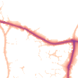 Daytime road noise heatmap for BS30 5JH