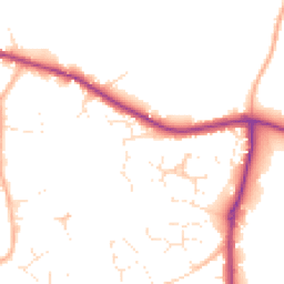 Daytime road noise heatmap for BS30 5JJ