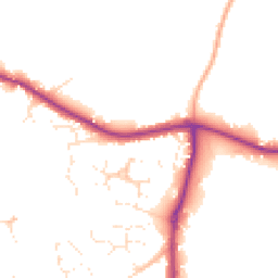 Daytime road noise heatmap for BS30 5JL