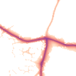 Daytime road noise heatmap for BS30 5JN
