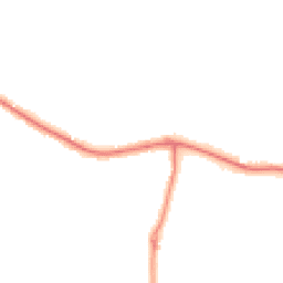 Night-time road noise heatmap for BS30 5JN