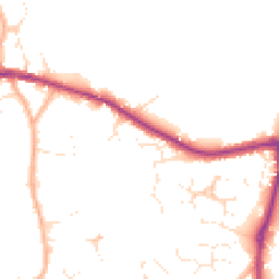 Daytime road noise heatmap for BS30 5JY