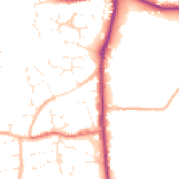 Daytime road noise heatmap for BS30 5LB