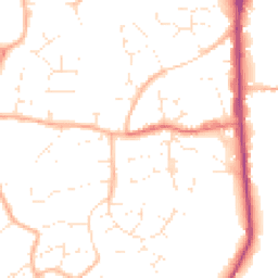 Daytime road noise heatmap for BS30 5LD