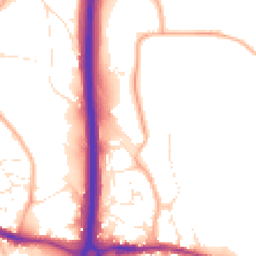 Daytime road noise heatmap for BS30 5LP