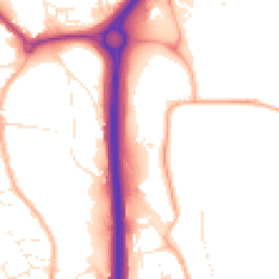 Daytime road noise heatmap for BS30 5LR