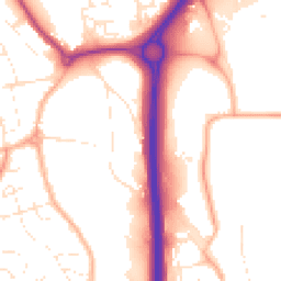 Daytime road noise heatmap for BS30 5LS