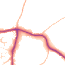 Daytime road noise heatmap for BS30 5NA