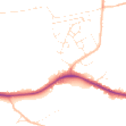 Daytime road noise heatmap for BS30 5PG