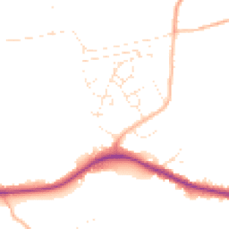 Daytime road noise heatmap for BS30 5PH
