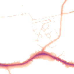 Daytime road noise heatmap for BS30 5PL