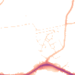 Daytime road noise heatmap for BS30 5PN