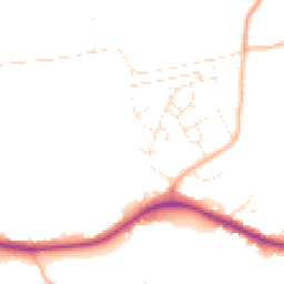 Daytime road noise heatmap for BS30 5PQ