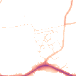 Daytime road noise heatmap for BS30 5PW