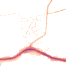Daytime road noise heatmap for BS30 5PX