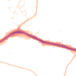 Daytime road noise heatmap for BS30 5QJ