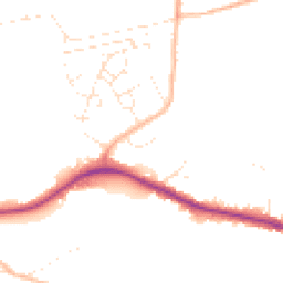 Daytime road noise heatmap for BS30 5QP
