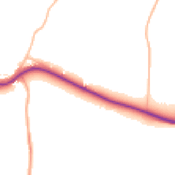 Daytime road noise heatmap for BS30 5RZ
