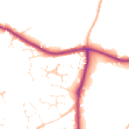 Daytime road noise heatmap for BS30 5WB