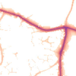 Daytime road noise heatmap for BS30 5WF