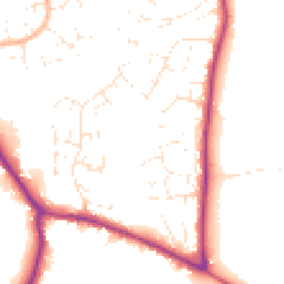 Daytime road noise heatmap for BS30 6AB