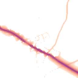 Daytime road noise heatmap for BS30 6AD