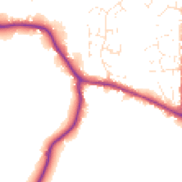 Daytime road noise heatmap for BS30 6AF