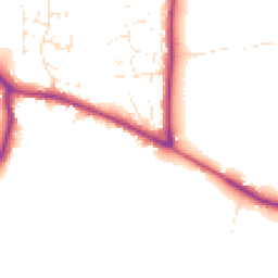 Daytime road noise heatmap for BS30 6HZ