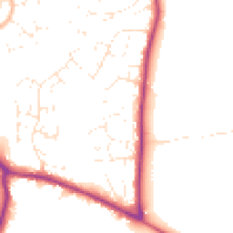 Daytime road noise heatmap for BS30 6JR