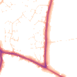 Daytime road noise heatmap for BS30 6JT