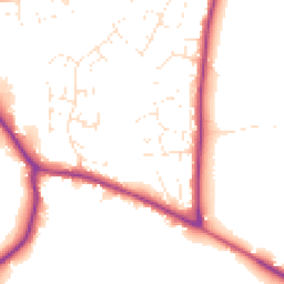 Daytime road noise heatmap for BS30 6JU